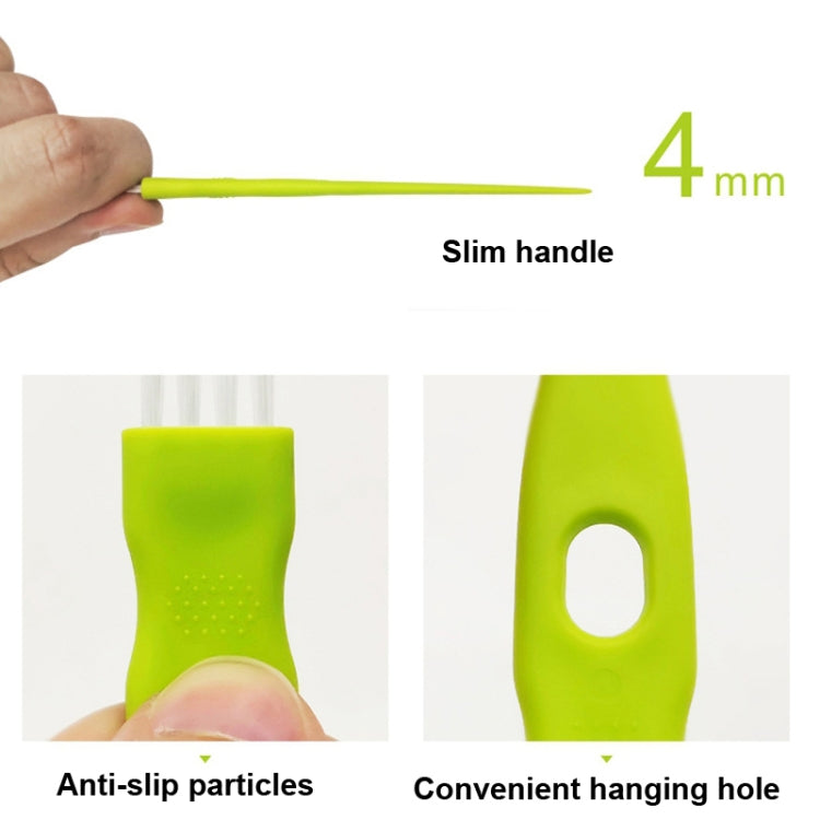 50 PCS Crevice Cleaning Brush Garlic Masher Brush Coffee Machine Brush