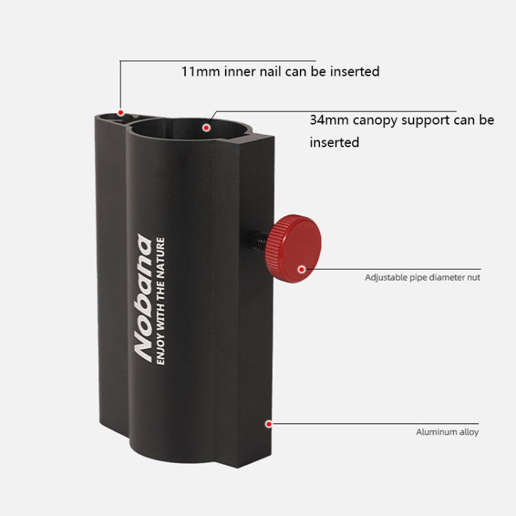 Outdoor Camping Canopy Pole Holder