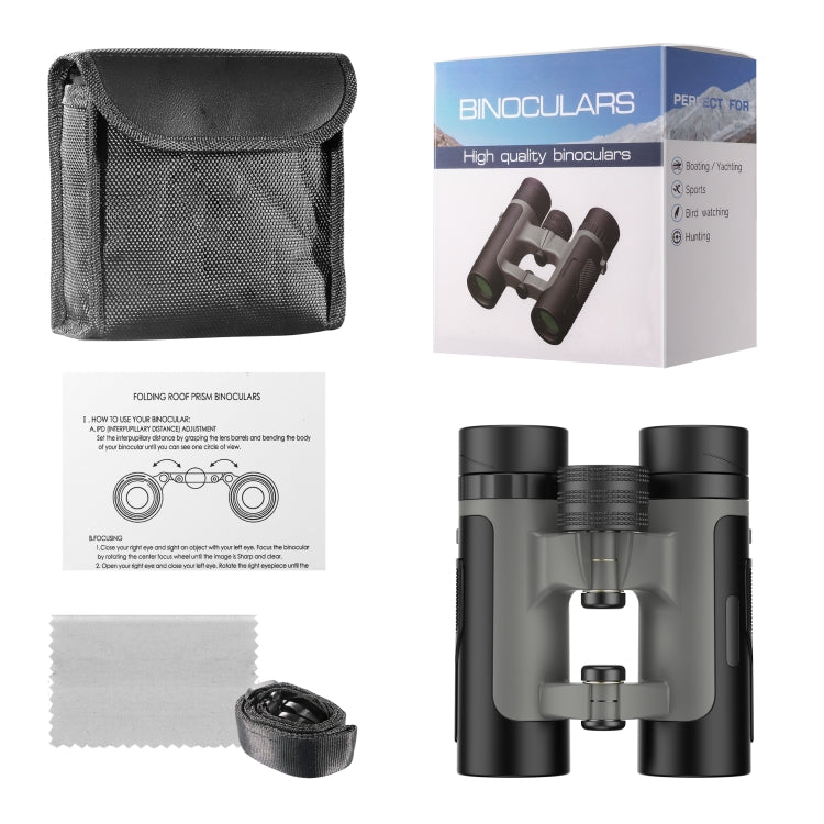 APEXEL 10 x 25 Binoculars  BAK4 Prism Zoom Telescope for Bird-watching Hunting Hiking