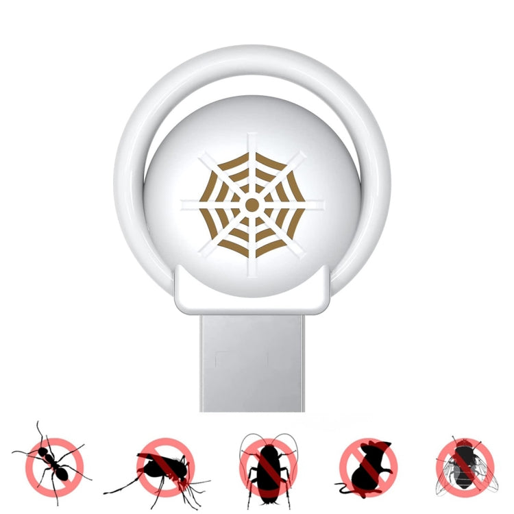 USB Car Mouse Repellent Ultrasonic Mosquito Insect Repellent With Atmosphere Light