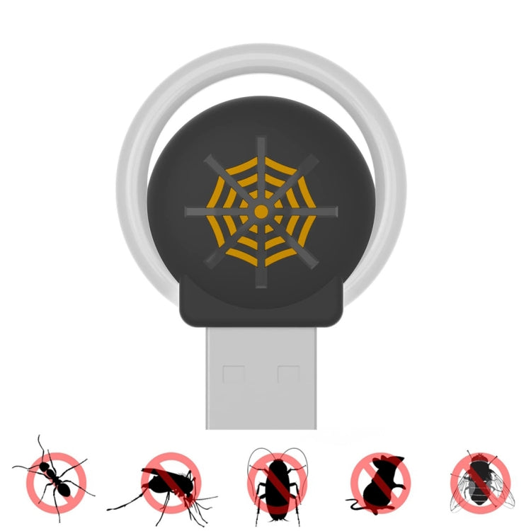 USB Car Mouse Repellent Ultrasonic Mosquito Insect Repellent With Atmosphere Light