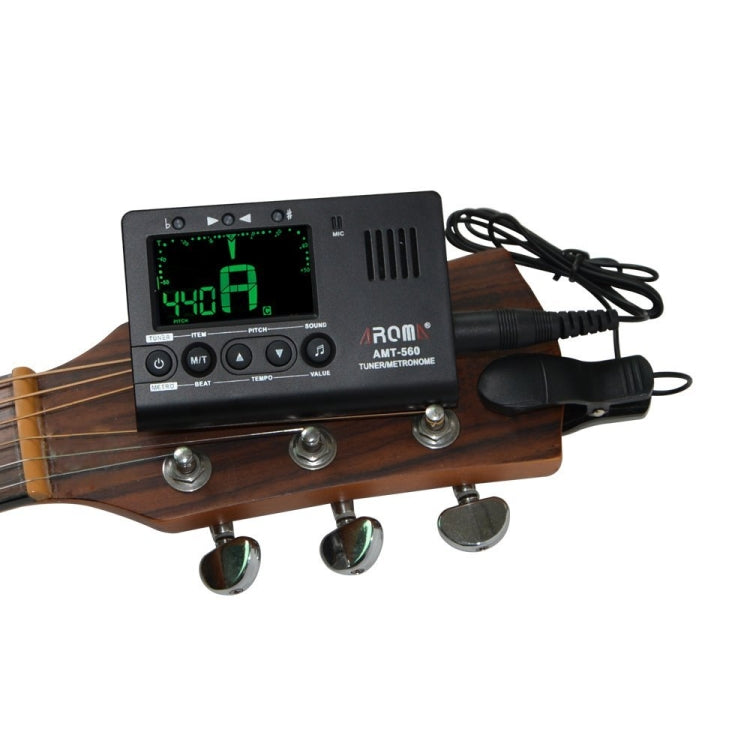 ROM Electronic Metronome Rhythm Acoustic Guitar Tuner