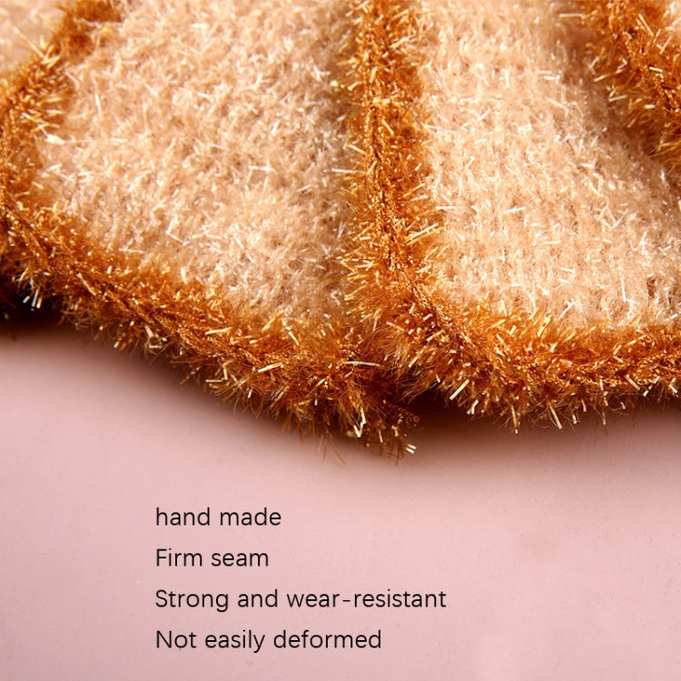 Bread Dish Towel Acrylic Polyester Dish Cloth