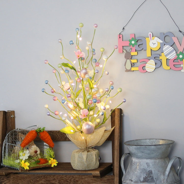 Easter LED Lights Colorful Egg Decorative Tree