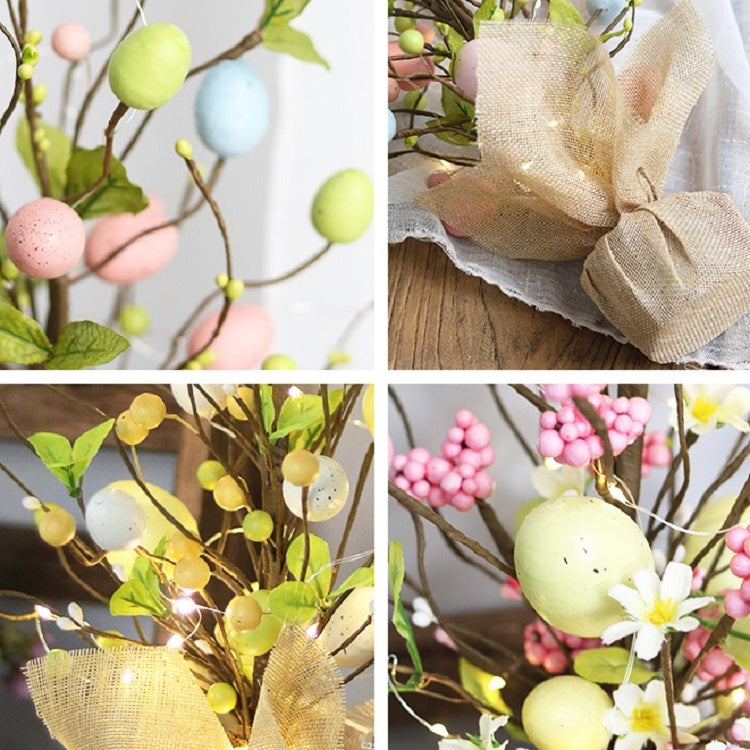 Easter LED Lights Colorful Egg Decorative Tree
