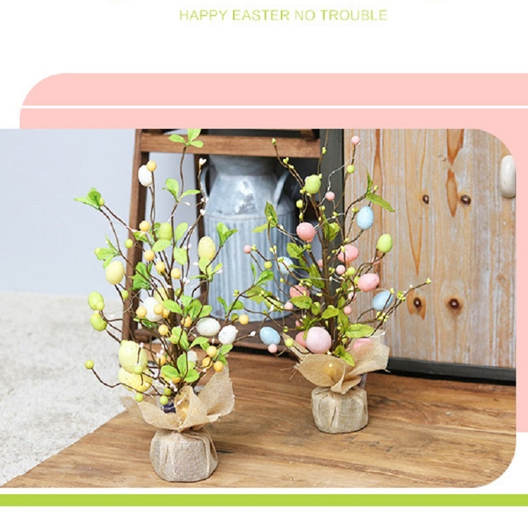 Easter LED Lights Colorful Egg Decorative Tree
