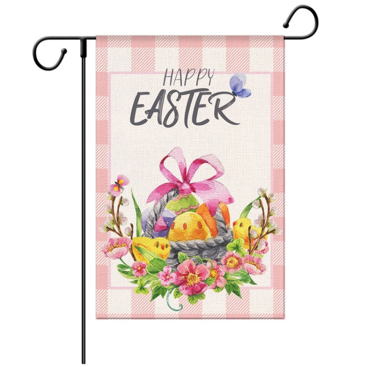 Easter Decorative Linen Strong and Durable Garden Flag