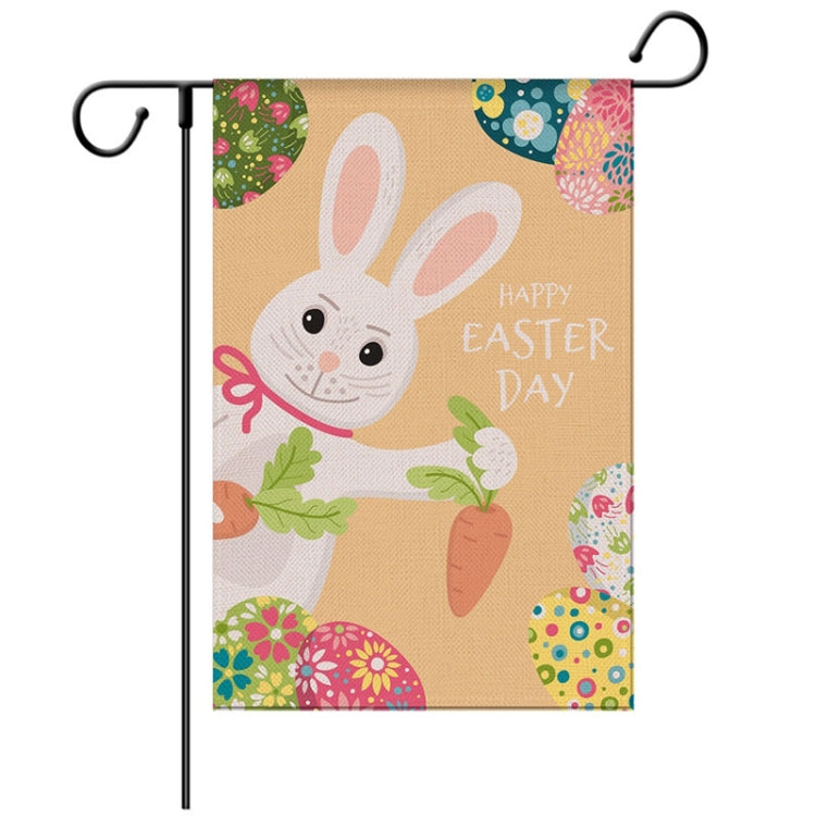 Easter Decorative Linen Strong and Durable Garden Flag