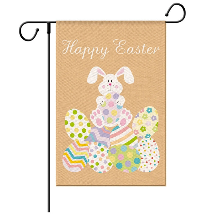 Easter Decorative Linen Strong and Durable Garden Flag