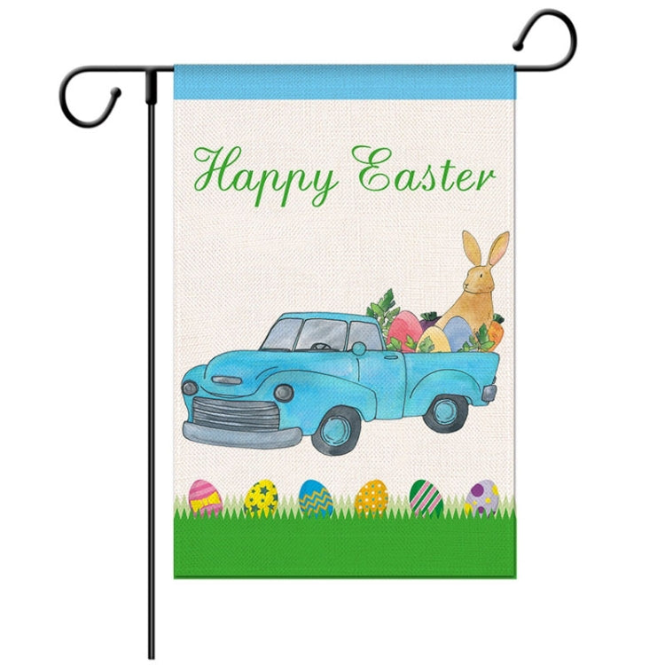 Easter Decorative Linen Strong and Durable Garden Flag