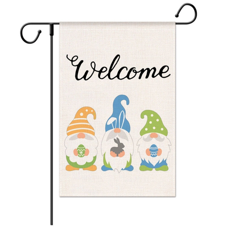 Easter Decorative Linen Strong and Durable Garden Flag