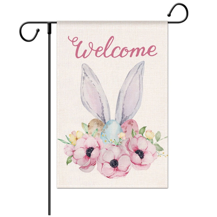 Easter Decorative Linen Strong and Durable Garden Flag