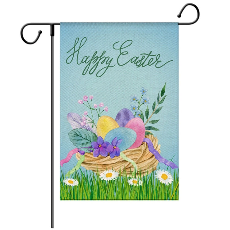 Easter Decorative Linen Strong and Durable Garden Flag