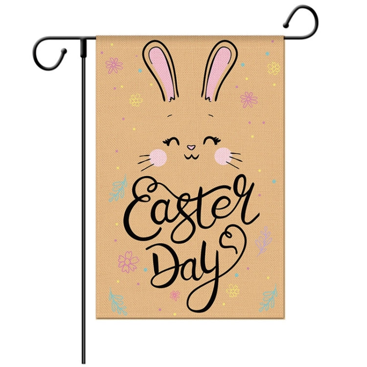 Easter Decorative Linen Strong and Durable Garden Flag