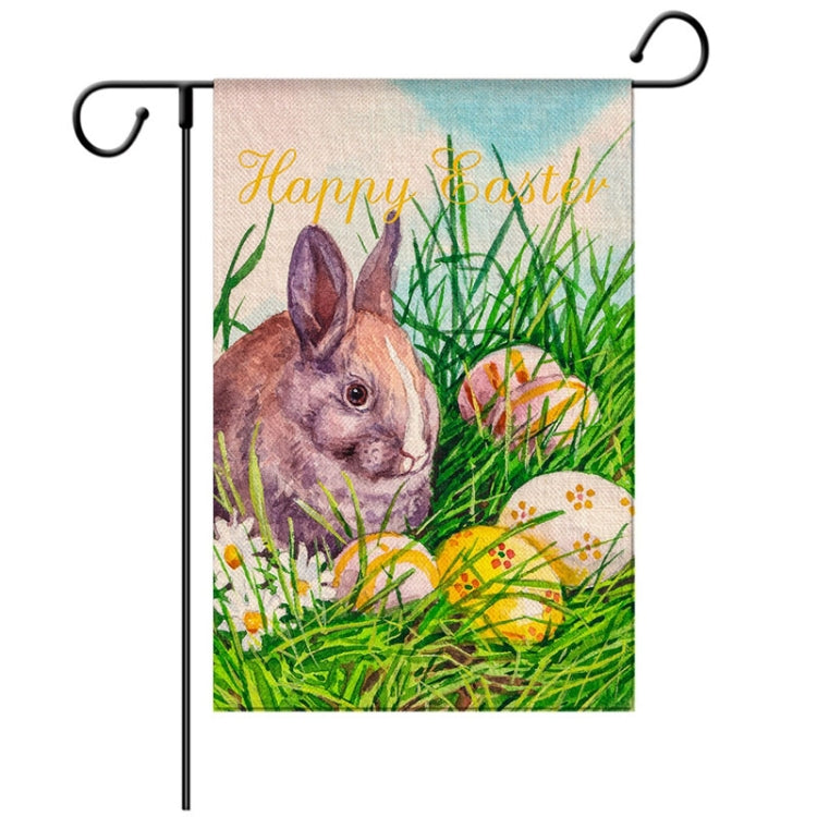 Easter Decorative Linen Strong and Durable Garden Flag