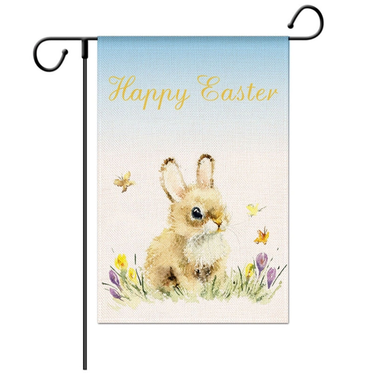 Easter Decorative Linen Strong and Durable Garden Flag