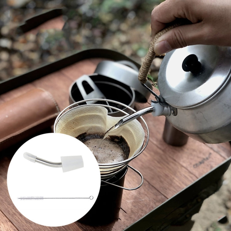 COOLCAMP Outdoor Camping Kettle Extension Spout Coffee Pot Conversion Thin Tube