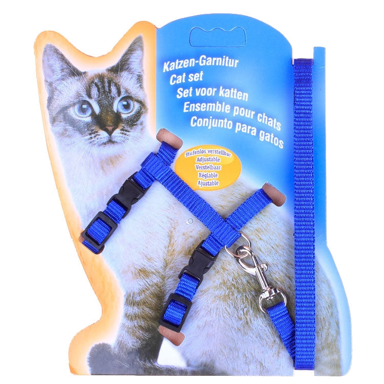 I-shaped Nylon Cat Leash Pet Chest Strap