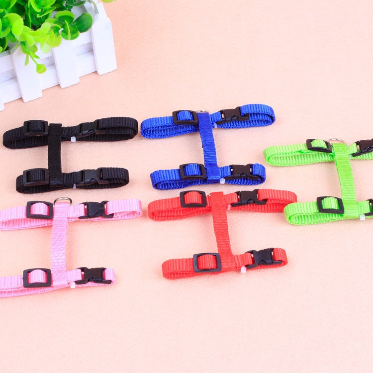I-shaped Nylon Cat Leash Pet Chest Strap