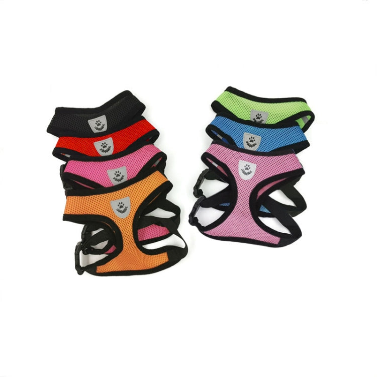 Pet Chest Strap Small Medium Dog Cat Breathable Dog Walking Vest, Size: