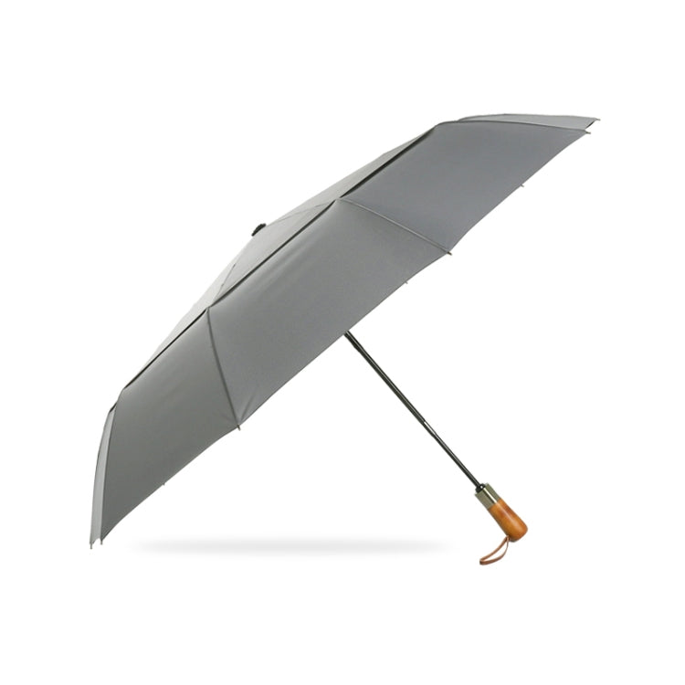 PARACHASE Ten-bone Double-layer Large Windproof Business Automatic Folding Umbrella