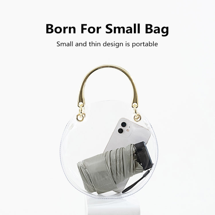 PARACHASE Mini Six Fold Bag Black Glue Sunside Sunscreen Anti-UV Sun Umbrella