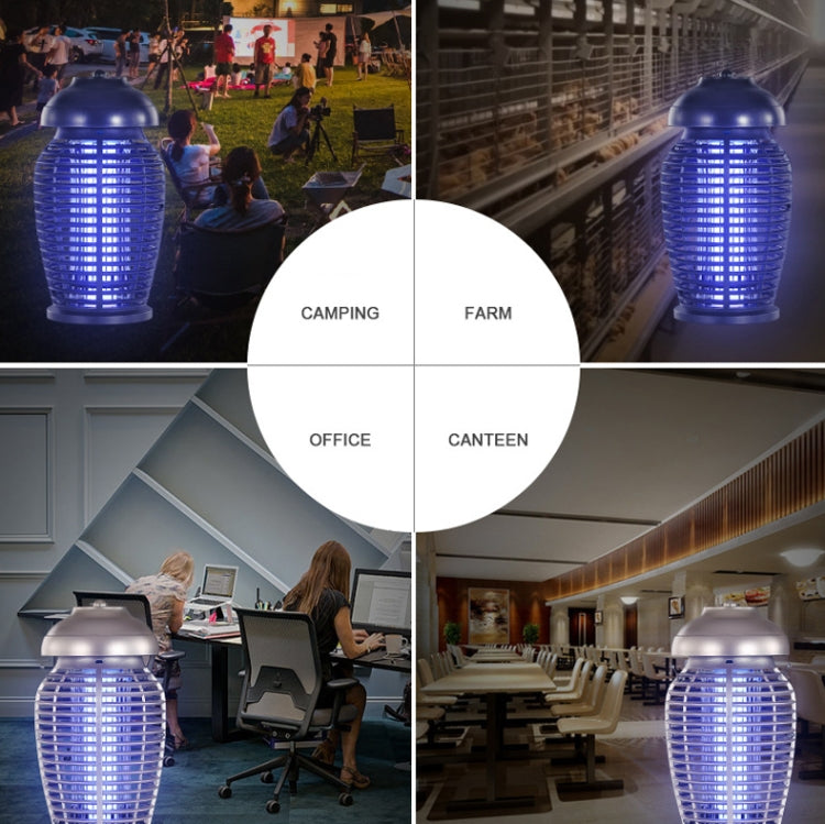 Outdoor Waterproof Mosquito Repellent Restaurant Hotel Fly Flyer Catcher, Plug Specification: