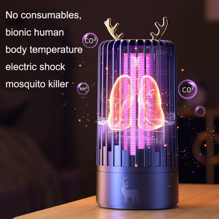 Household Photocatalyst Mosquito Killer Interior USB Mute Shock Mosquito Lamp