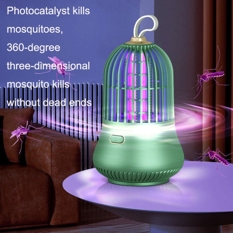LED Mosquito Lamp USB Small Waist Photocatalyst Shock Mosquito Killer