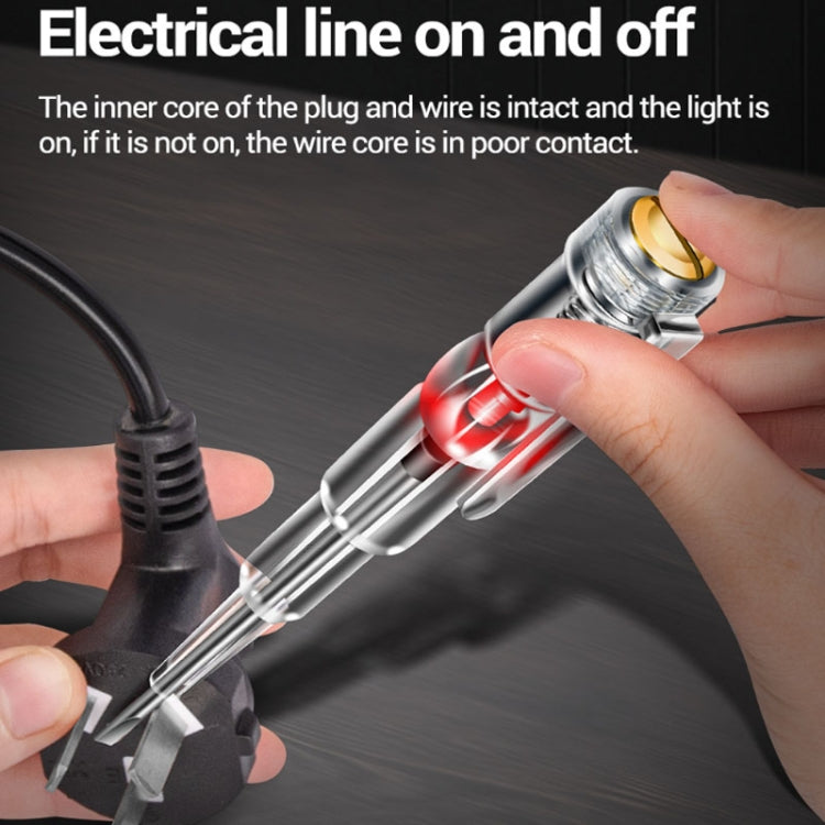 ANENG Multi-Function Induction High-Brightness Transparent Test Pen Screwdriver