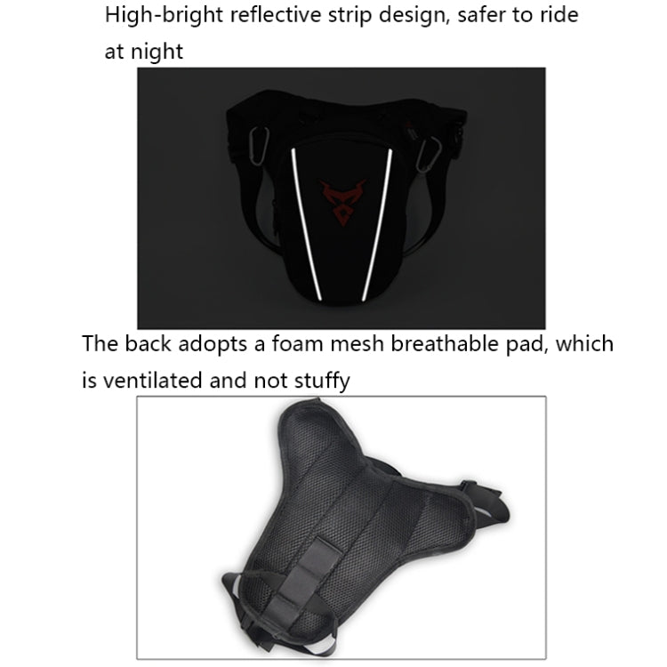 MOTOCENTRIC 11-MC-0105 Motorcycle Riding Leg Bag Waist Bag