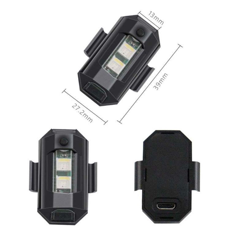 Bicycle Night Ride Warning Light Motorcycle Airplane Light UAV USB Charging Night Light