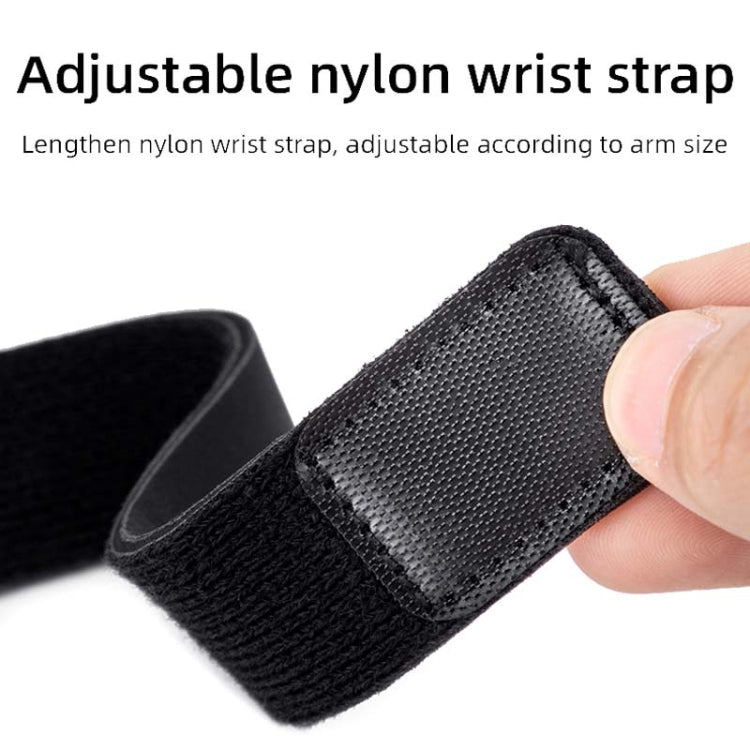 Bicycle Rearview Mirror With Wristband 360 Degree Rotating Mirror