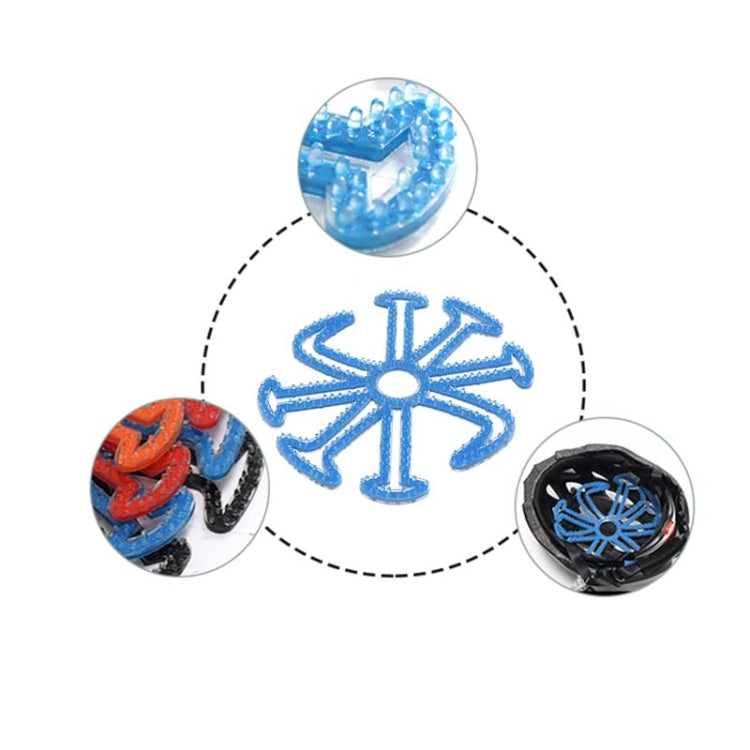 Riding Silicone Helmet Inner Pad Anti-Pressure Hair Breathable Portable Helmet Pad