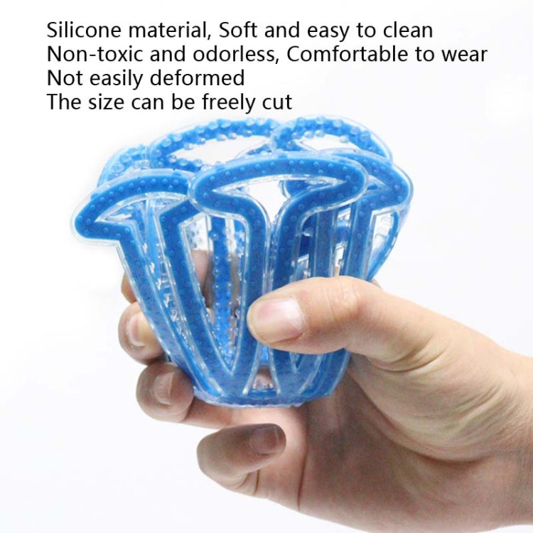 Riding Silicone Helmet Inner Pad Anti-Pressure Hair Breathable Portable Helmet Pad