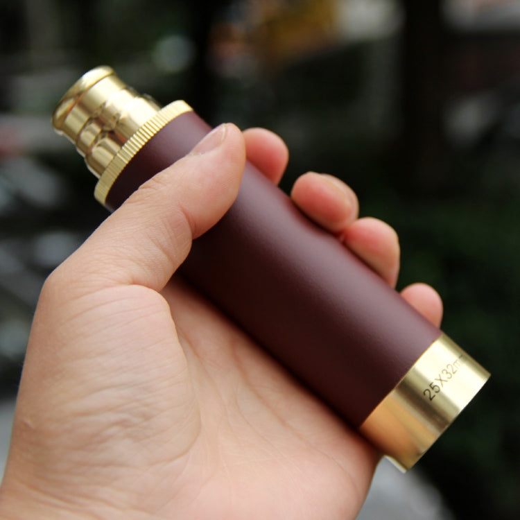 25x32 Pirate High Power Monocular Pocket Telescope,Style: