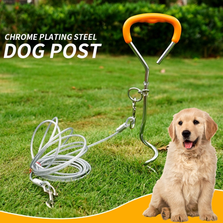 Outdoor Pet Leash Stainless Steel Ground Nail Fixing Bolt, Specification：