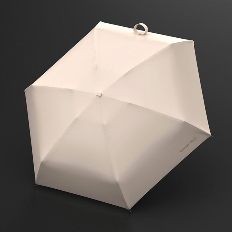 OLYCAT Portable Black Glue Sunshade Sunscreen Ultraviolet Umbrellas