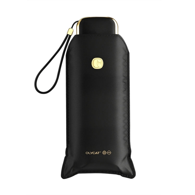 OLYCAT Portable Black Glue Sunshade Sunscreen Ultraviolet Umbrellas