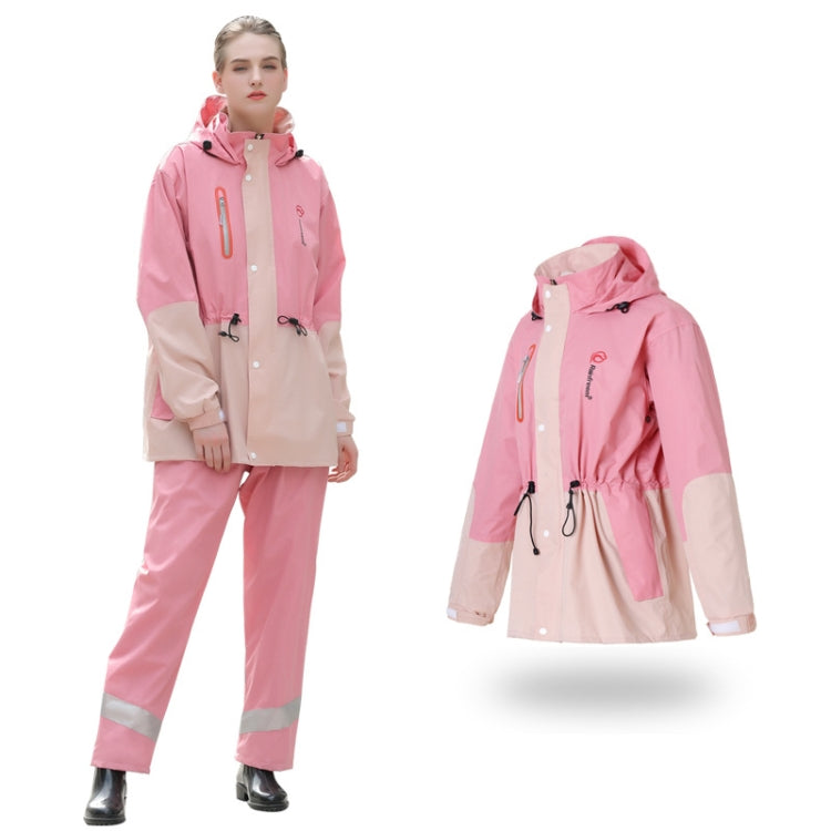 Rainfreem Outdoor Reflective Fashion Split Raincoat Rain Pants Set