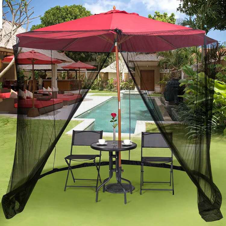 HY-0205 300 x 230 cm Outdoor Parasol Anti-mosquito Net Cover