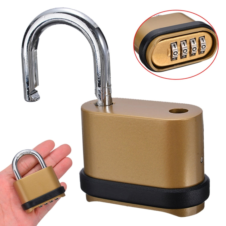 Large 4-Bit Password Padlock Door Warehouse Anti-Theft Password Lock