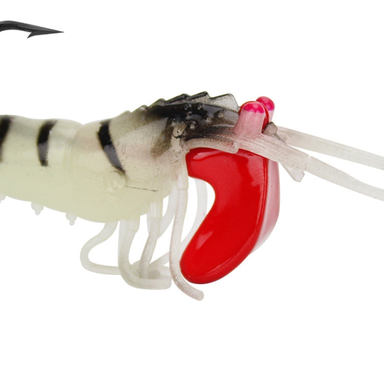 Multi-section Lead Head Soft Shrimp Fake Bait Freshwater Sea Fishing Lure