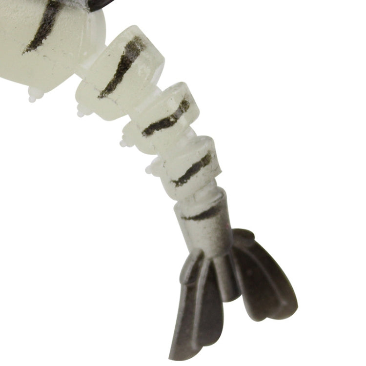 Multi-section Lead Head Soft Shrimp Fake Bait Freshwater Sea Fishing Lure