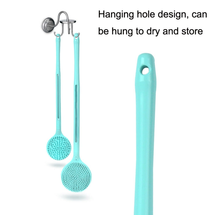 Silicone Massage Long Handle Double Sided Bath Brush