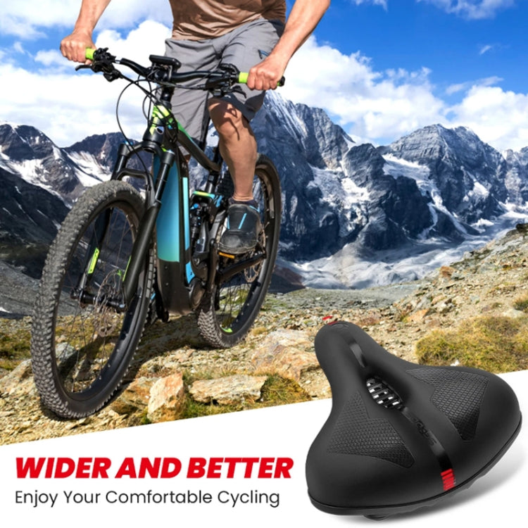 SGODDE Mountain Bike Shock Absorbing Thickened Soft Saddle