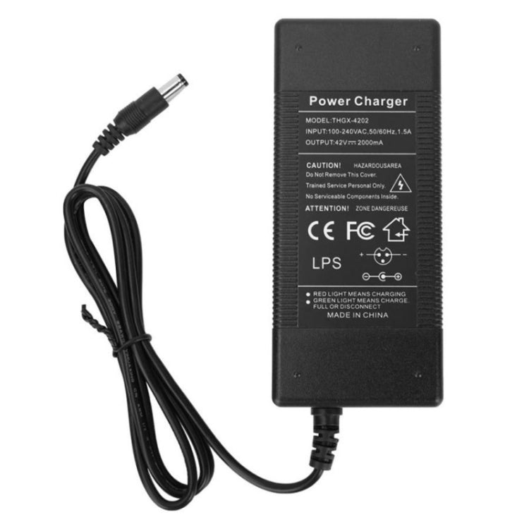 Electric Scooter 42V 2A 2.2mm DC Head Charger For 8 inch KUGOO/S1S2S3/ETWOW