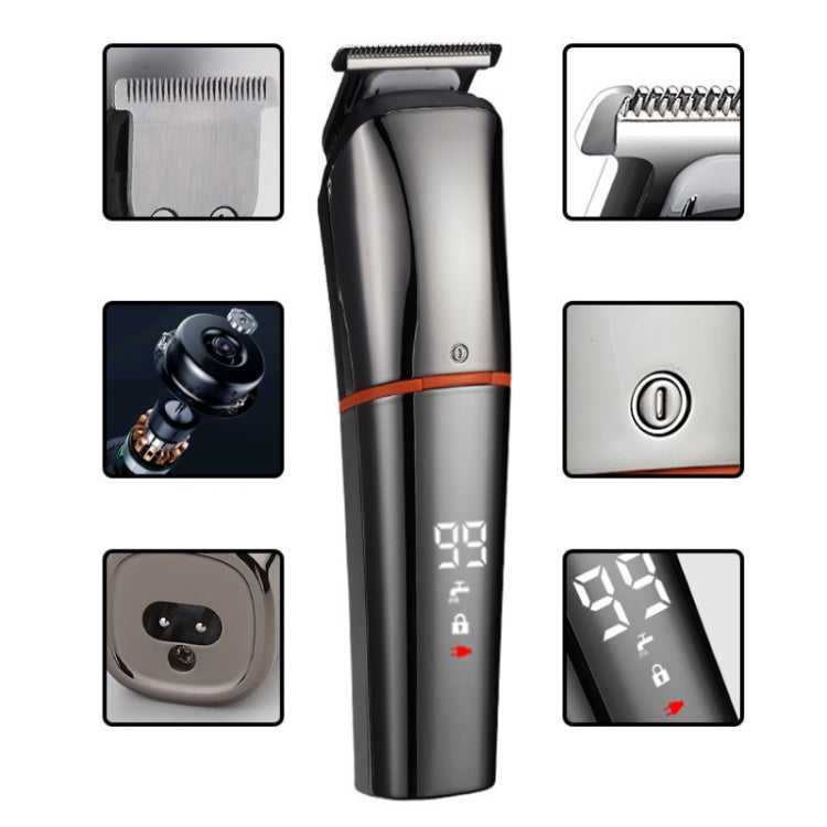 6 in 1 Household Multifunctional Hair Clipper Electric Shaver, Model: