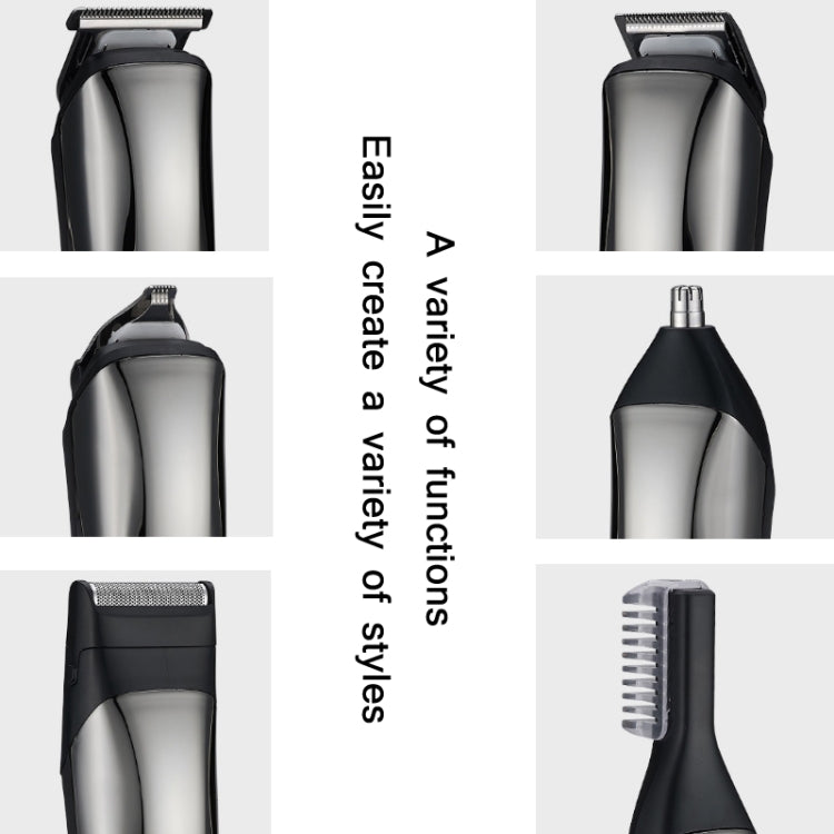 6 in 1 Household Multifunctional Hair Clipper Electric Shaver, Model: