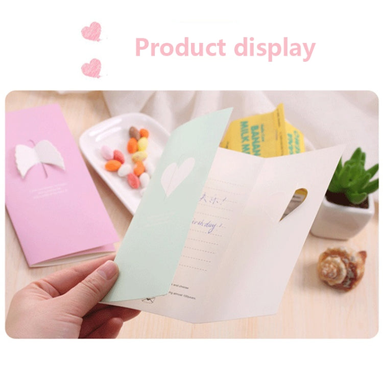 10 PCS A-330 Stereo Hollow Greeting Card